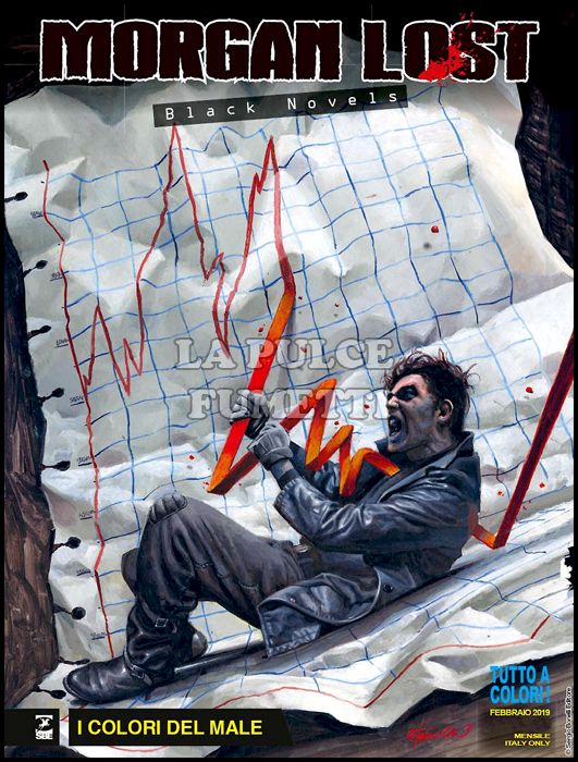 MORGAN LOST #    37 - BLACK NOVELS 1: I COLORI DEL MALE